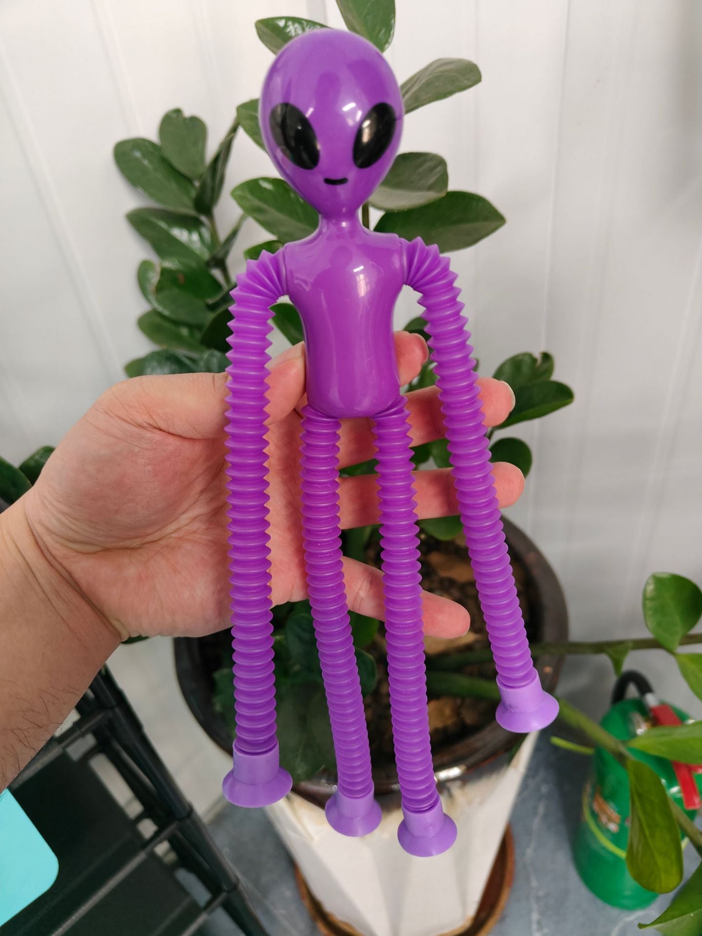 Luminous Telescopic Suction Toy