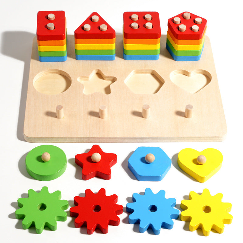 Geometric Matching Montessori Educational Toy
