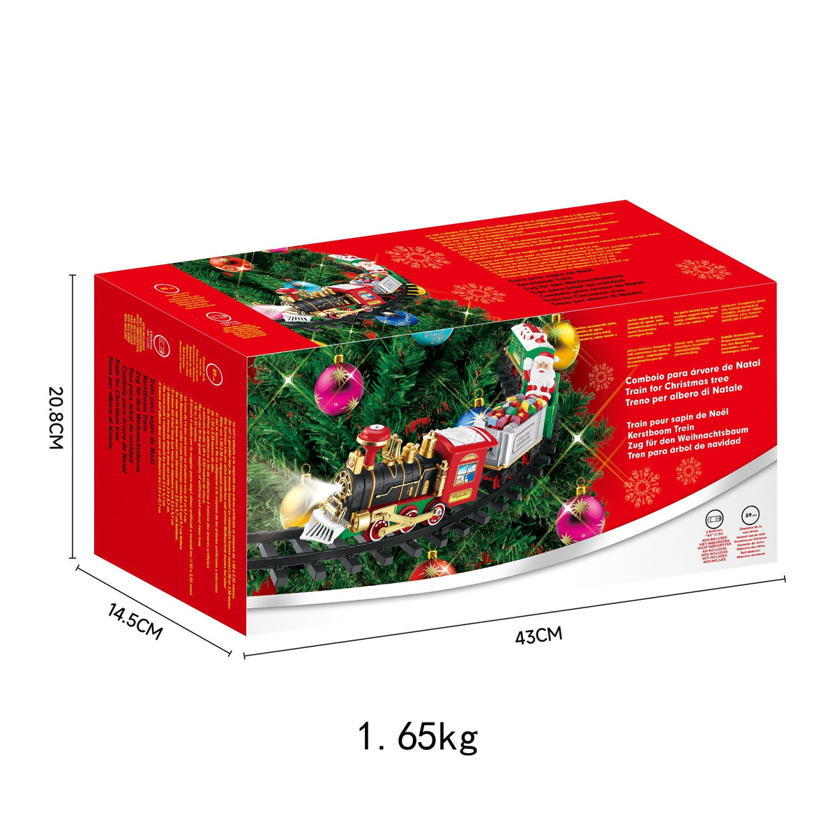 Electric Christmas Train