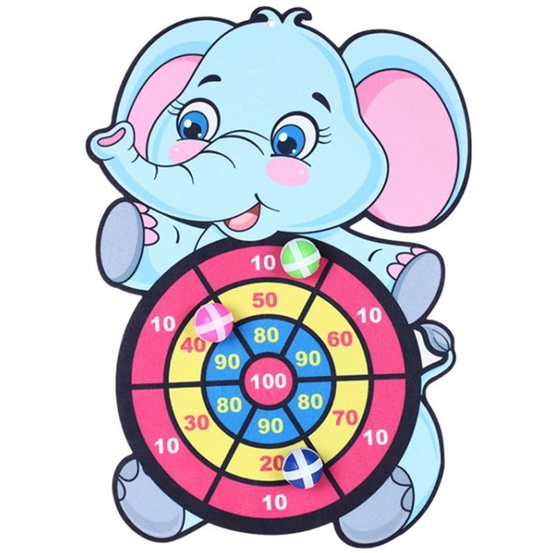 Children's sticky ball target