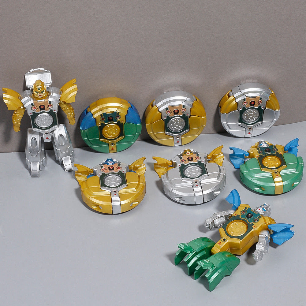 Transformable Robot Finger Spinner Toy