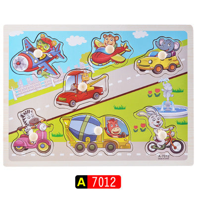 Montessori Wooden Alphabet Puzzle Board