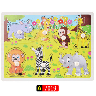 Montessori Wooden Alphabet Puzzle Board
