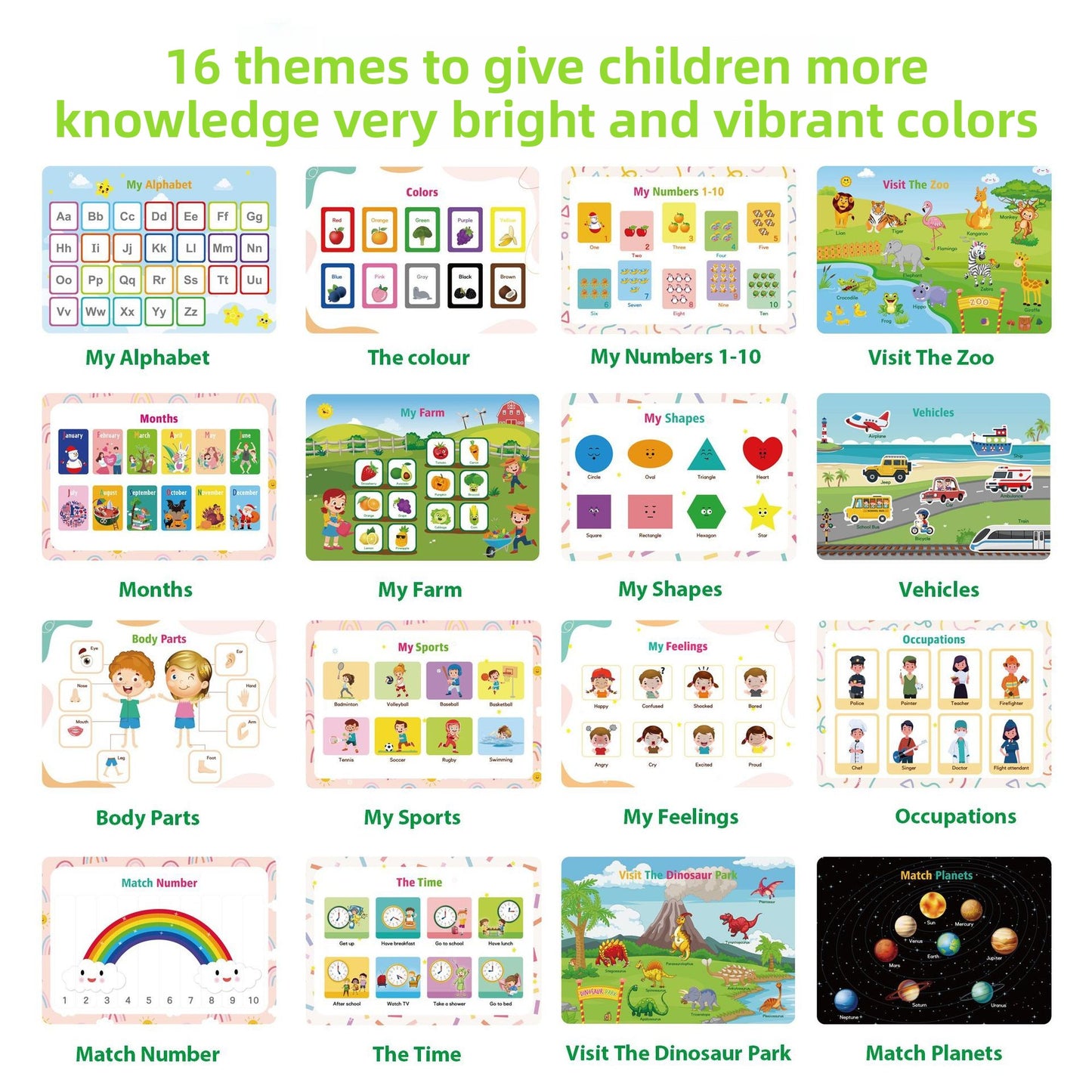 Montessori Busy Book for Early Learning