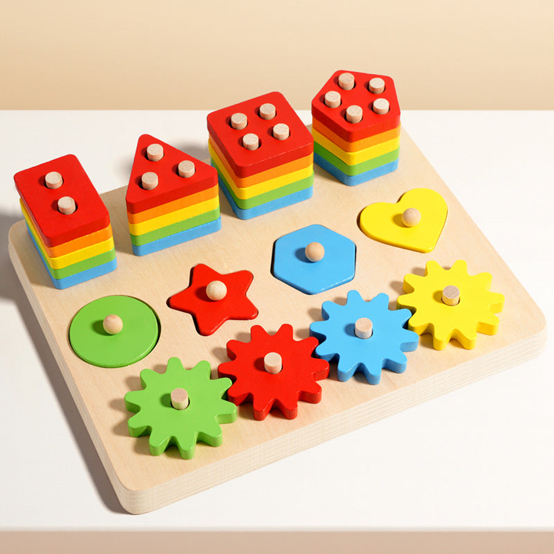 Geometric Matching Montessori Educational Toy