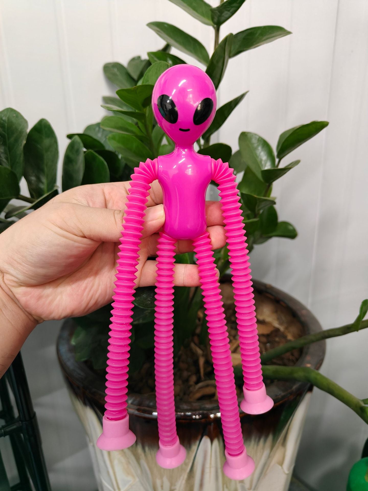 Luminous Telescopic Suction Toy