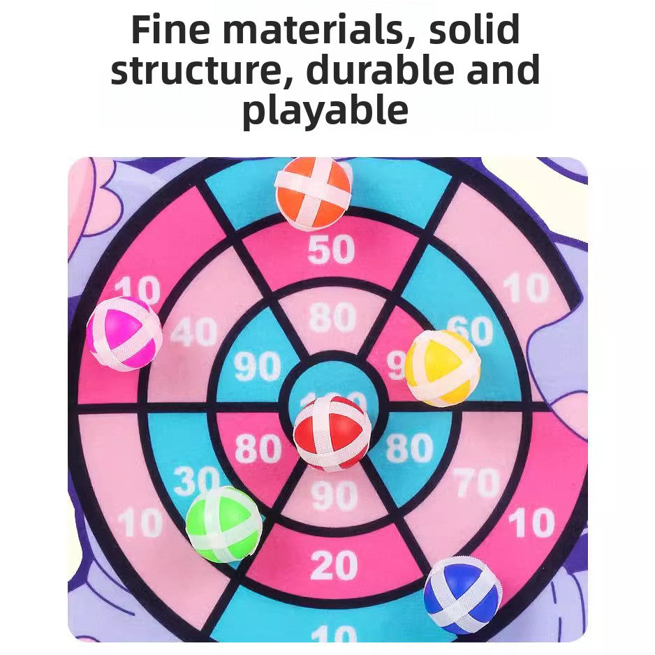 Children's sticky ball target
