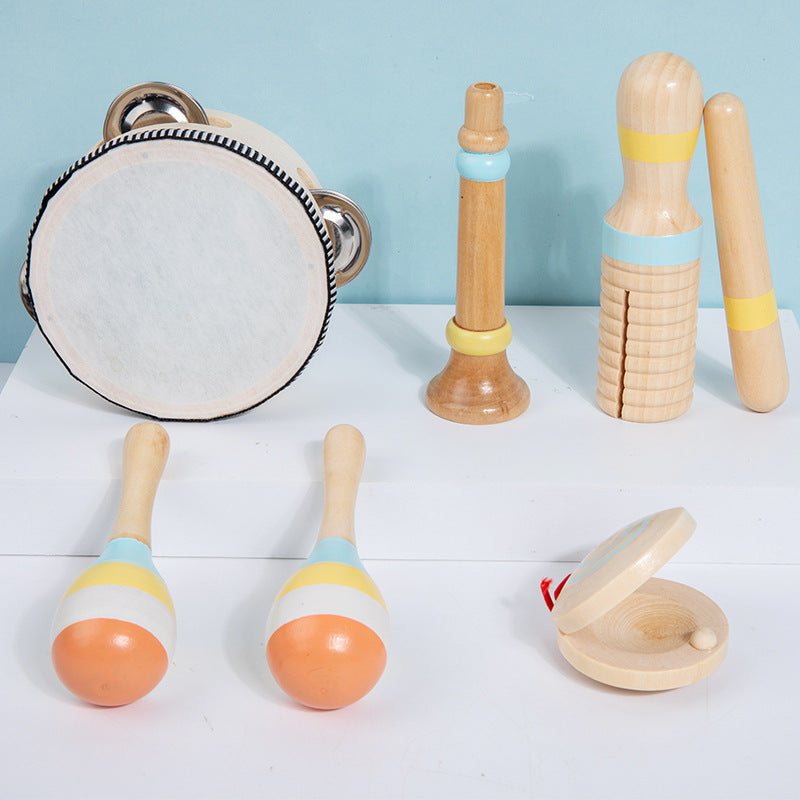 Wooden Early Education Musical Instrument Set for Infants