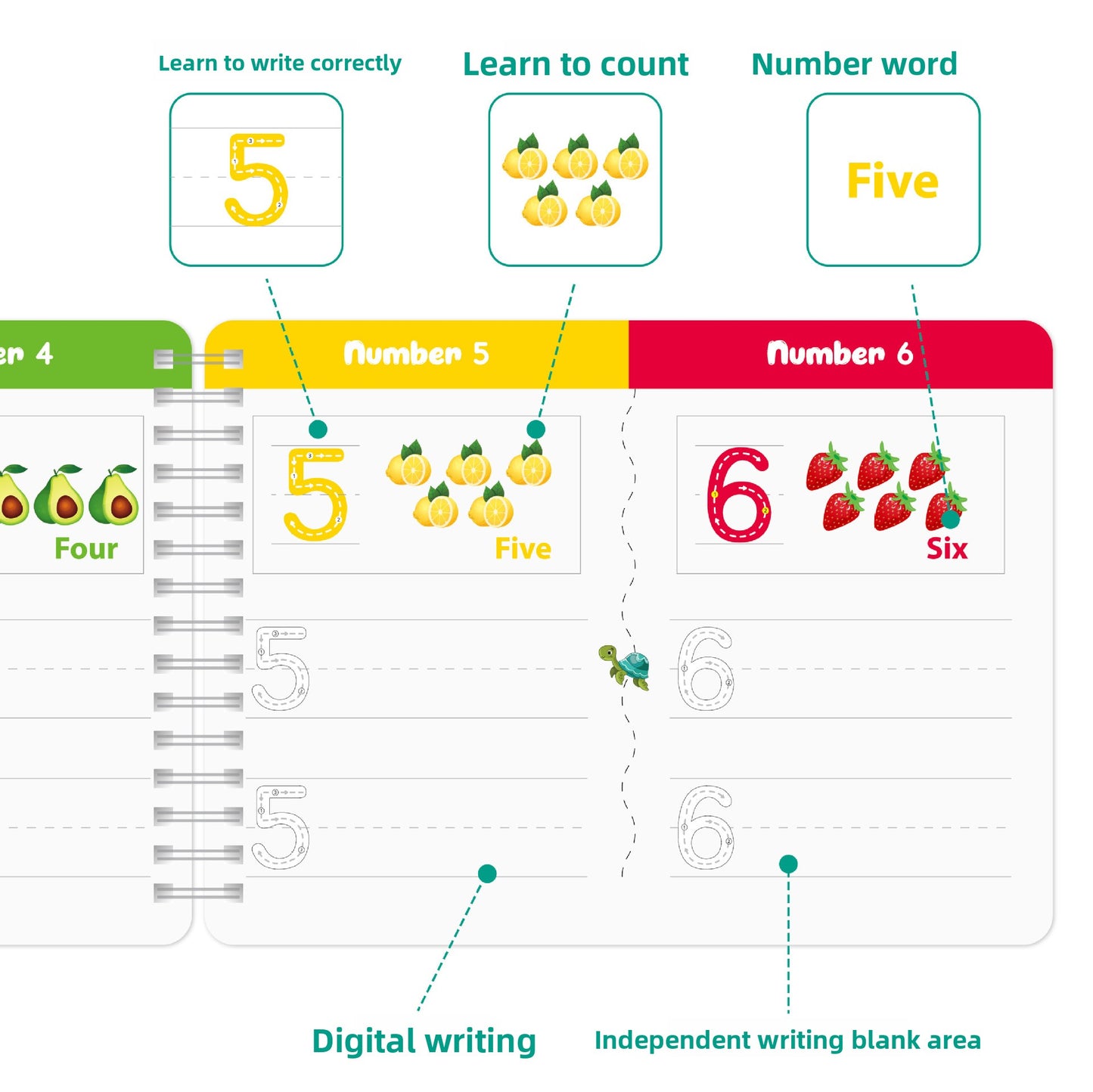 Reusable Preschool Handwriting Workbook