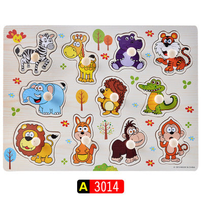 Montessori Wooden Alphabet Puzzle Board