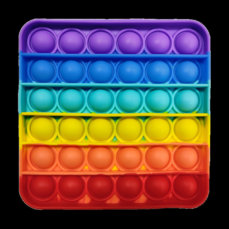 Silicone Press-and-Play Educational Toy for Early Learning