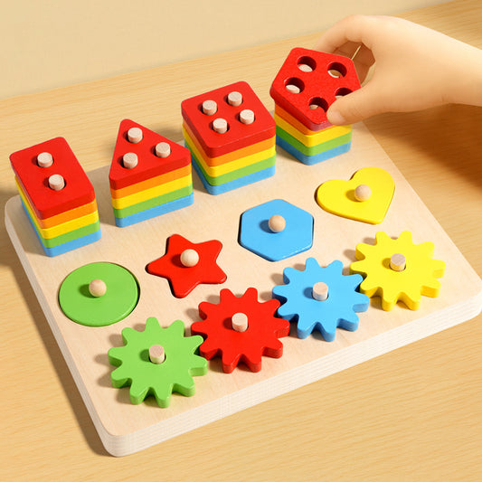 Geometric Matching Montessori Educational Toy