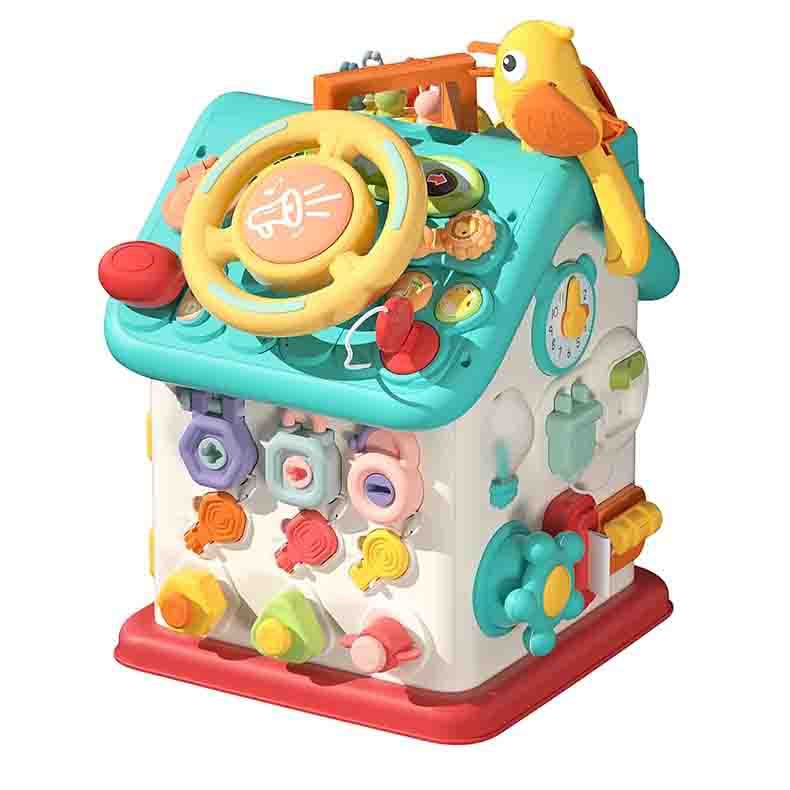 Montessori Baby Busy House Educational Activity Toy