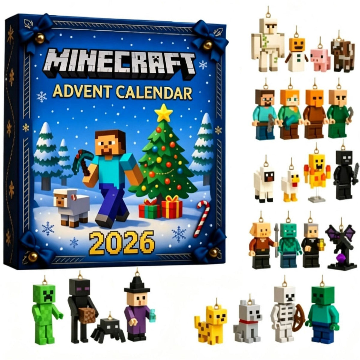 Christmas Advent Calendar Blind Box Ornament