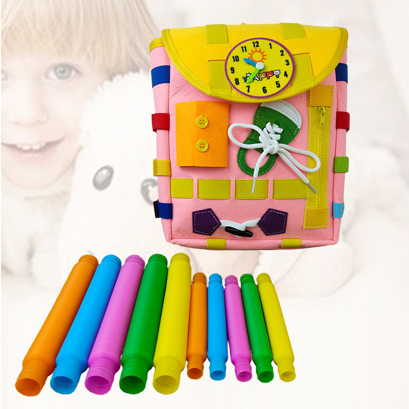 Learning Backpack with Activity Board