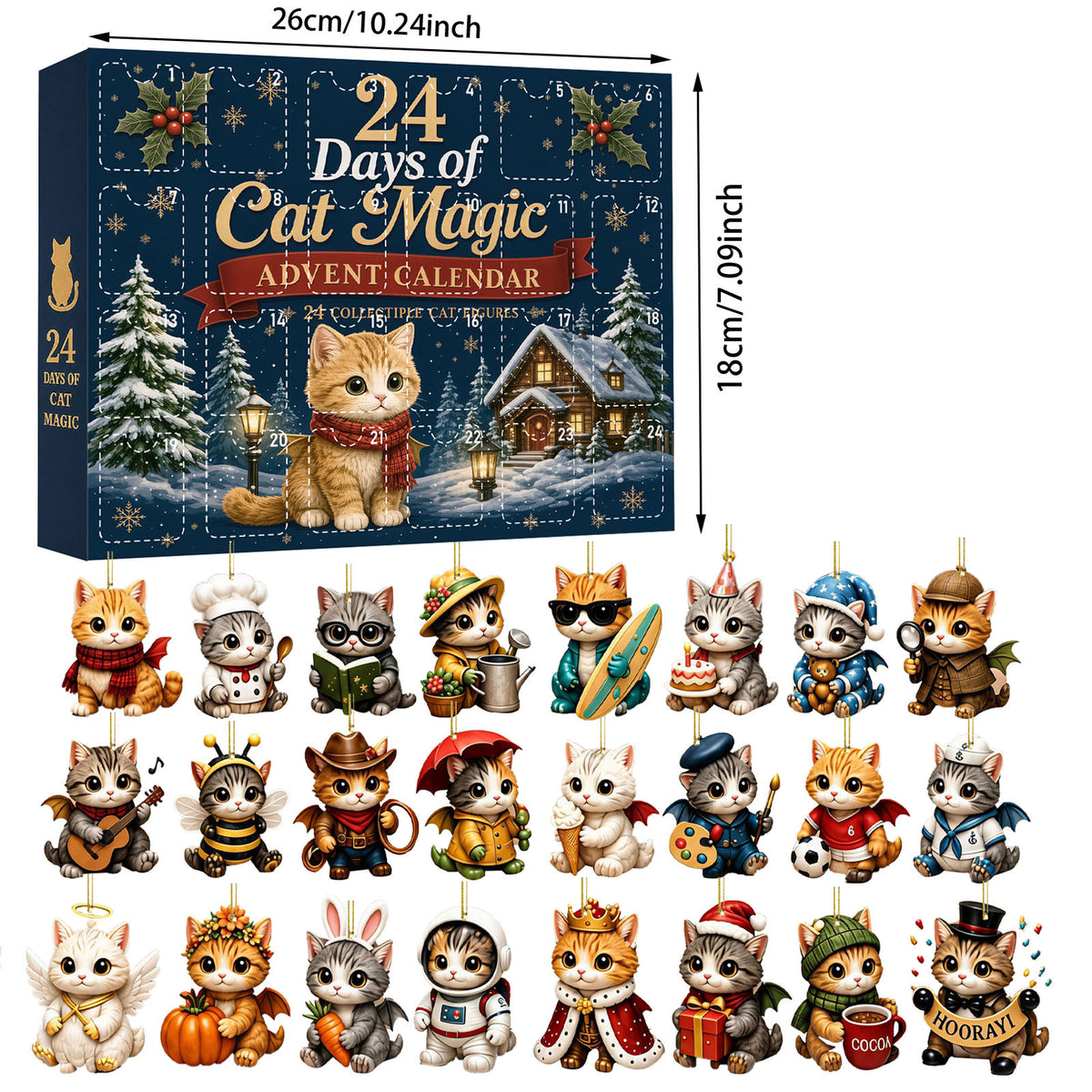 Advent Calendar Blind Box Christmas Countdown Surprise Gift