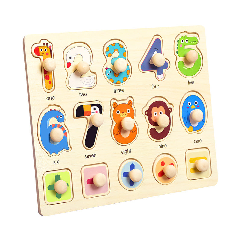 Montessori Wooden Educational Puzzle Board