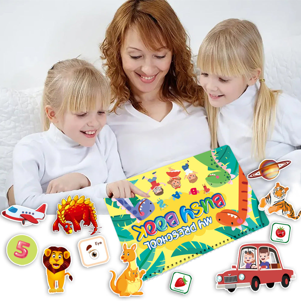 Montessori Busy Book for Early Learning