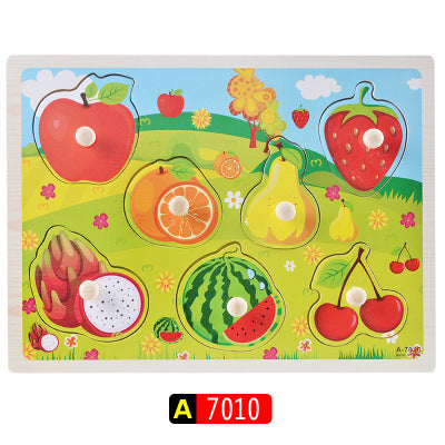 Montessori Wooden Alphabet Puzzle Board