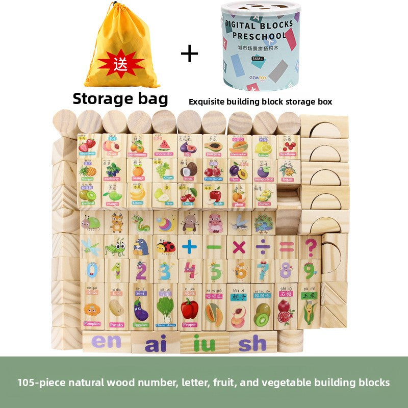 Large-sized building blocks toys