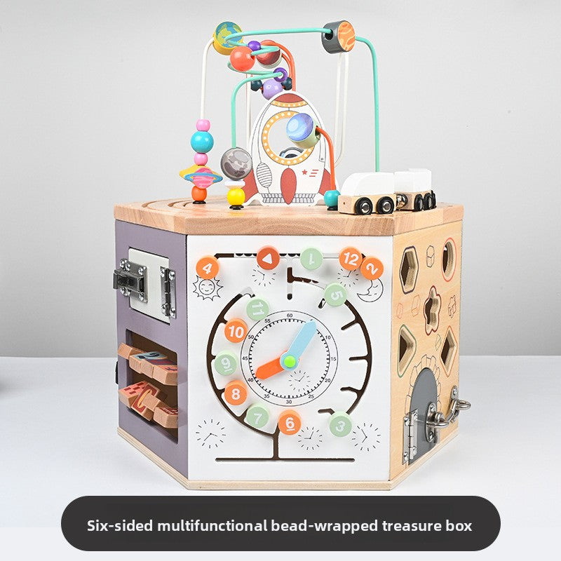 Multifunctional Bead-Stringing Treasure Box