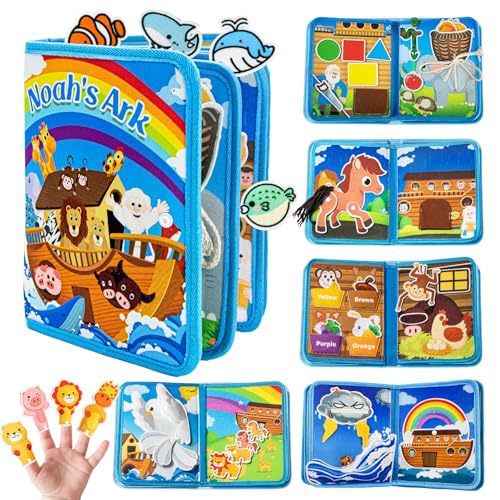 Children's felt quiet reading book