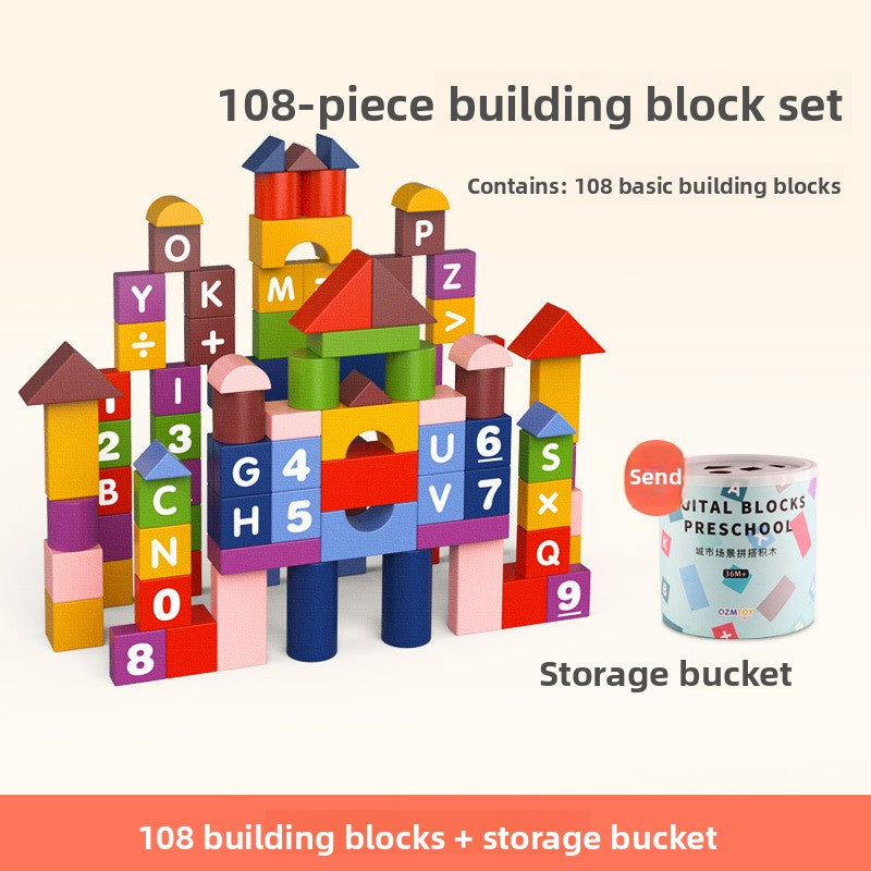 Large-sized building blocks toys