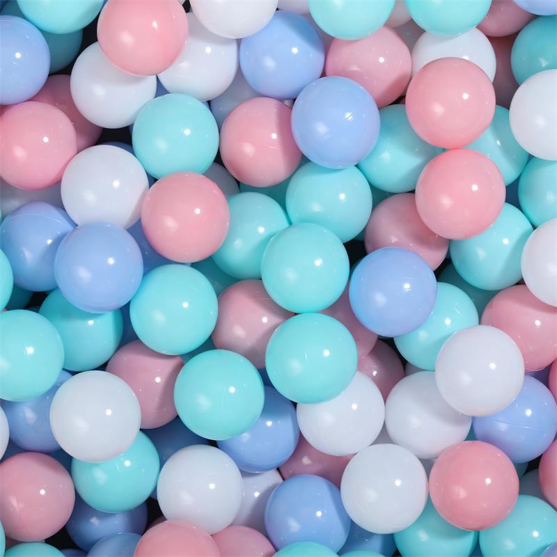 Factory direct wholesale PE ocean ball thickened 8CM7CM wave ball children's playground baby color ball pool fence