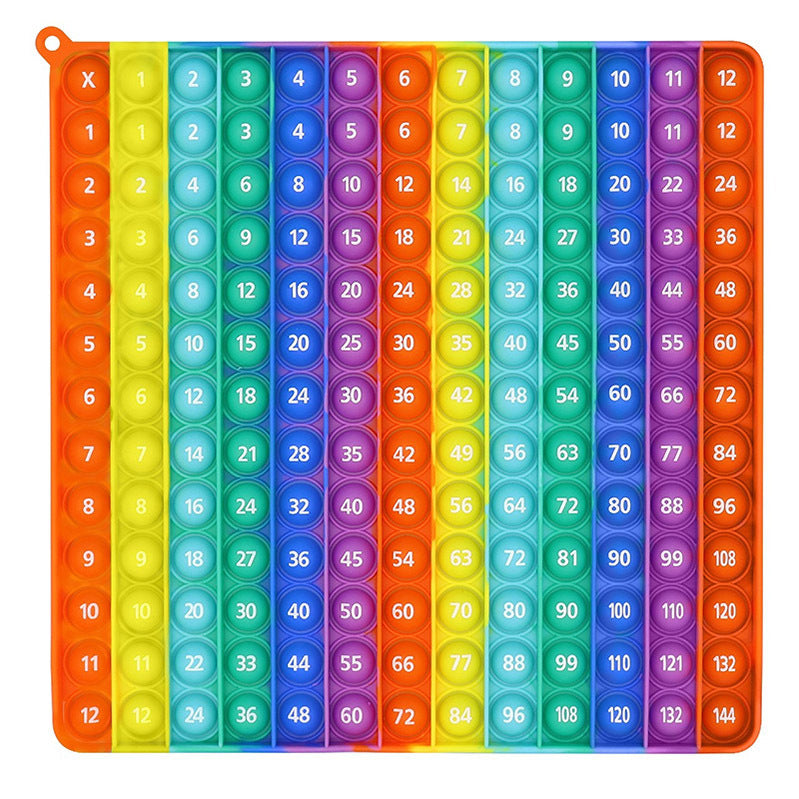 Silicone Press-and-Play Educational Toy for Early Learning