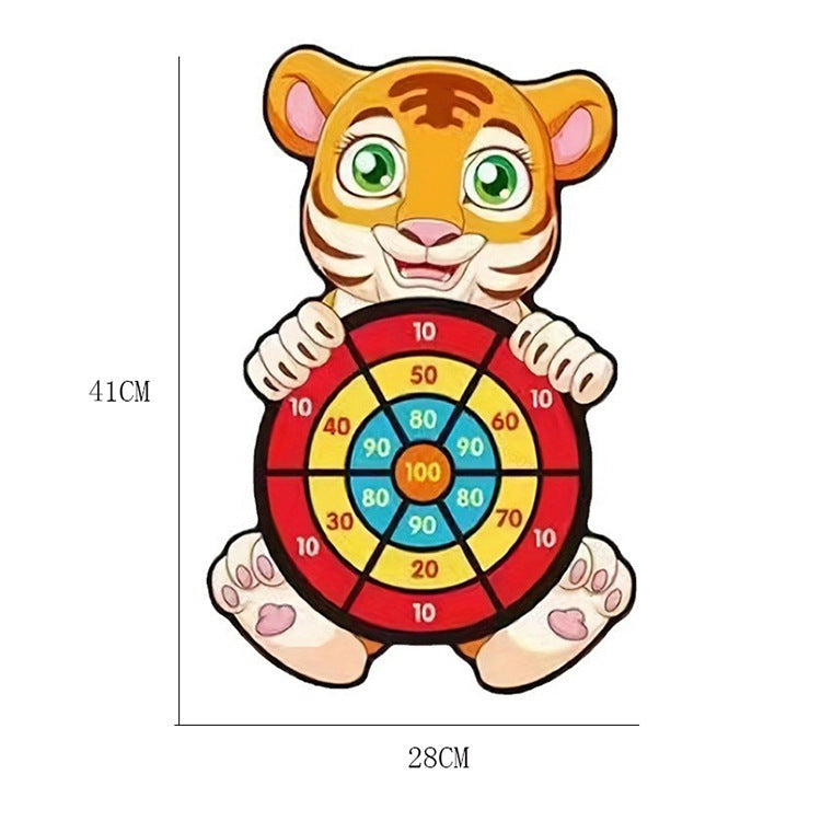 Children's sticky ball target