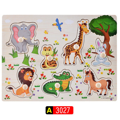 Montessori Wooden Alphabet Puzzle Board