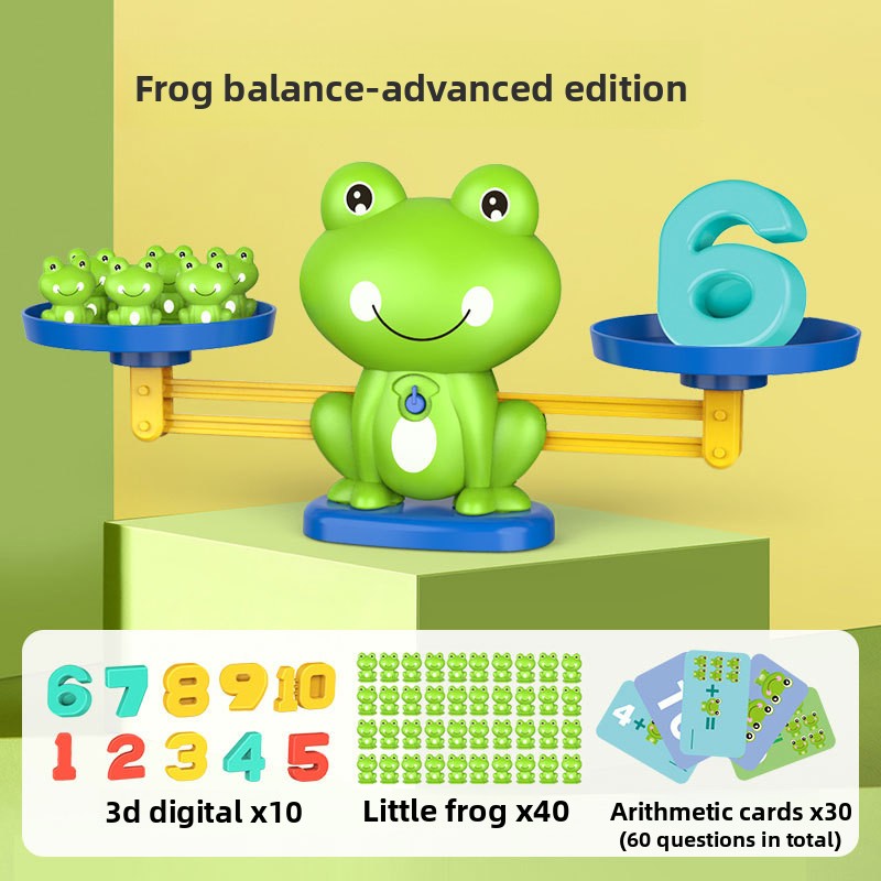 Children's Digital Frog Balance Toy