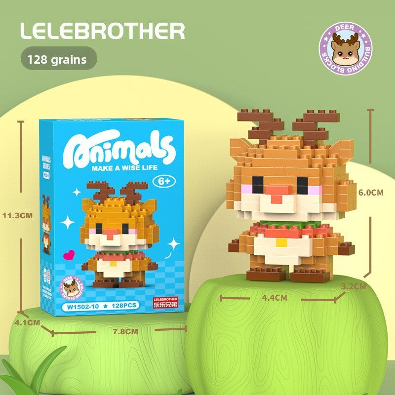 Animal Themed Educational Building Blocks