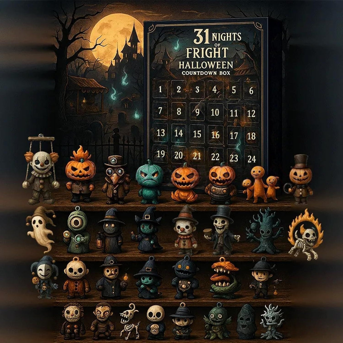 Halloween Countdown Calendar Blind Box