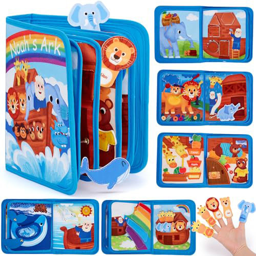 Children's felt quiet reading book