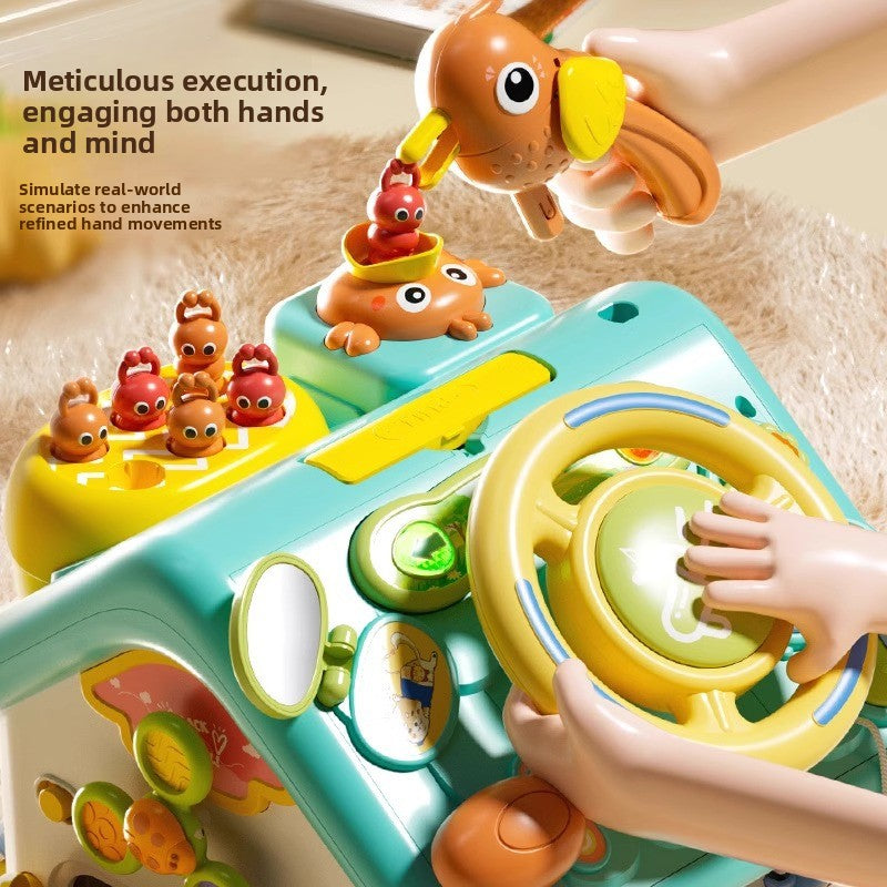Montessori Baby Busy House Educational Activity Toy