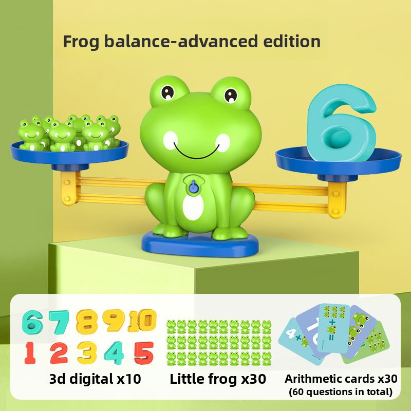 Children's Digital Frog Balance Toy