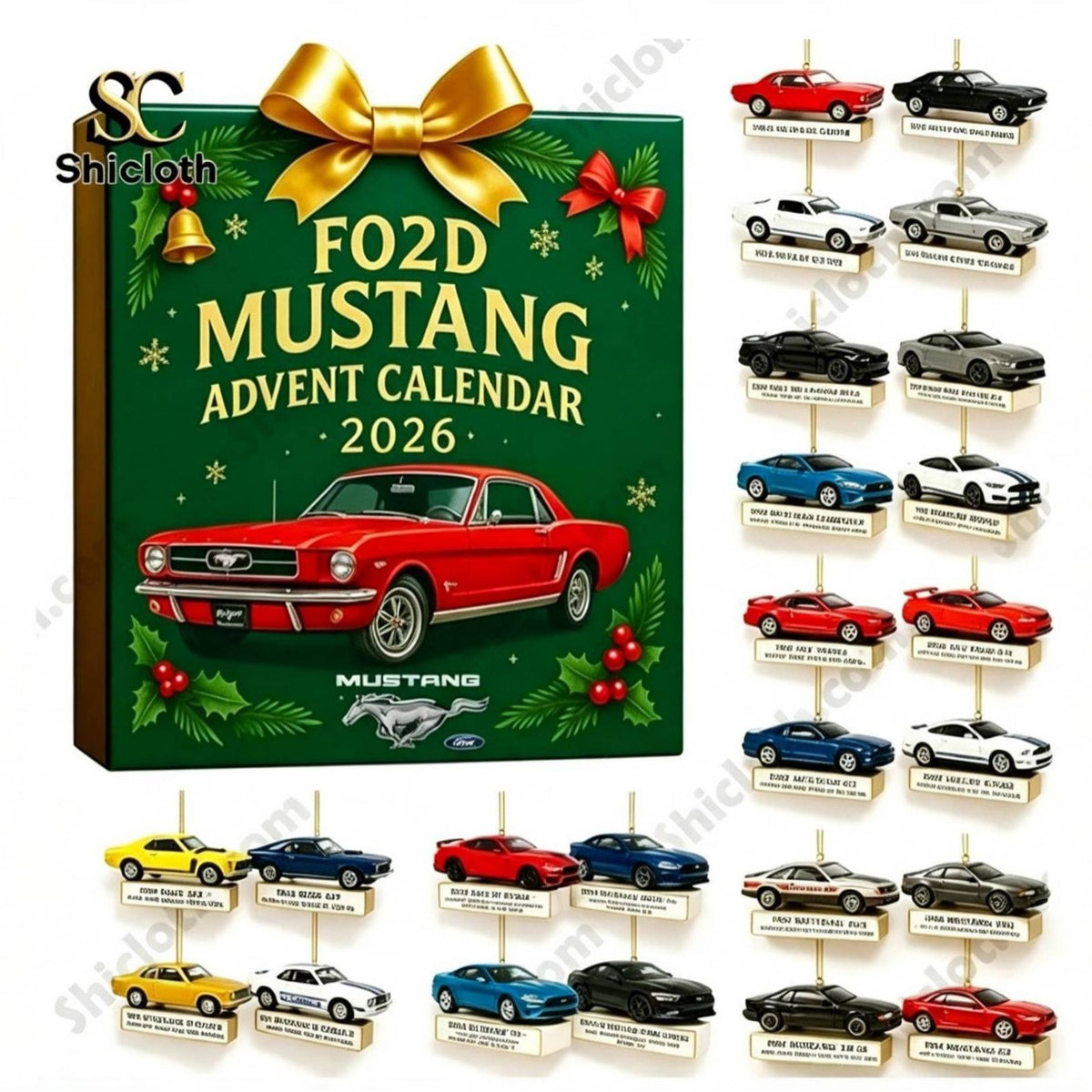 Christmas Advent Calendar Blind Box Ornament