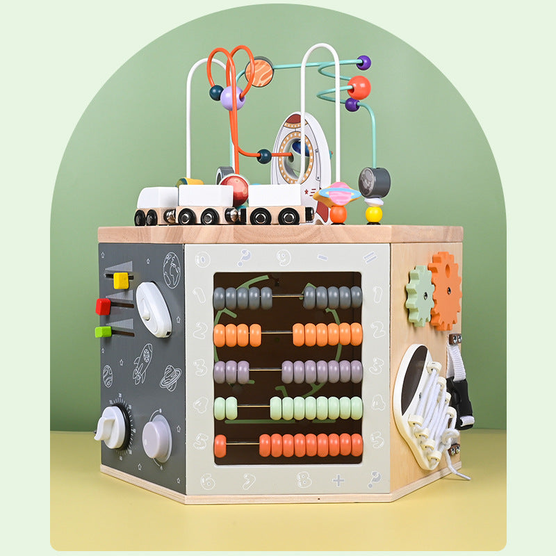 Multifunctional Bead-Stringing Treasure Box