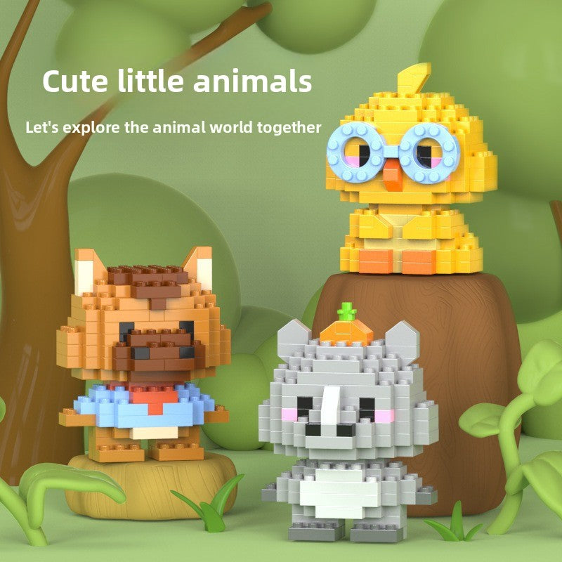 Animal Themed Educational Building Blocks
