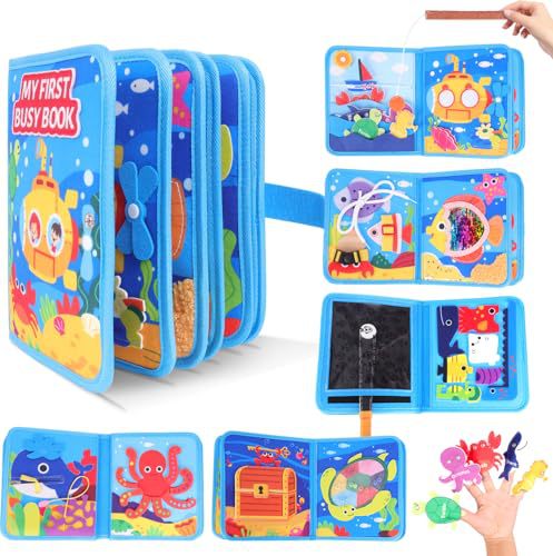 Children's felt quiet reading book