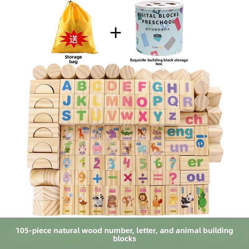 Large-sized building blocks toys