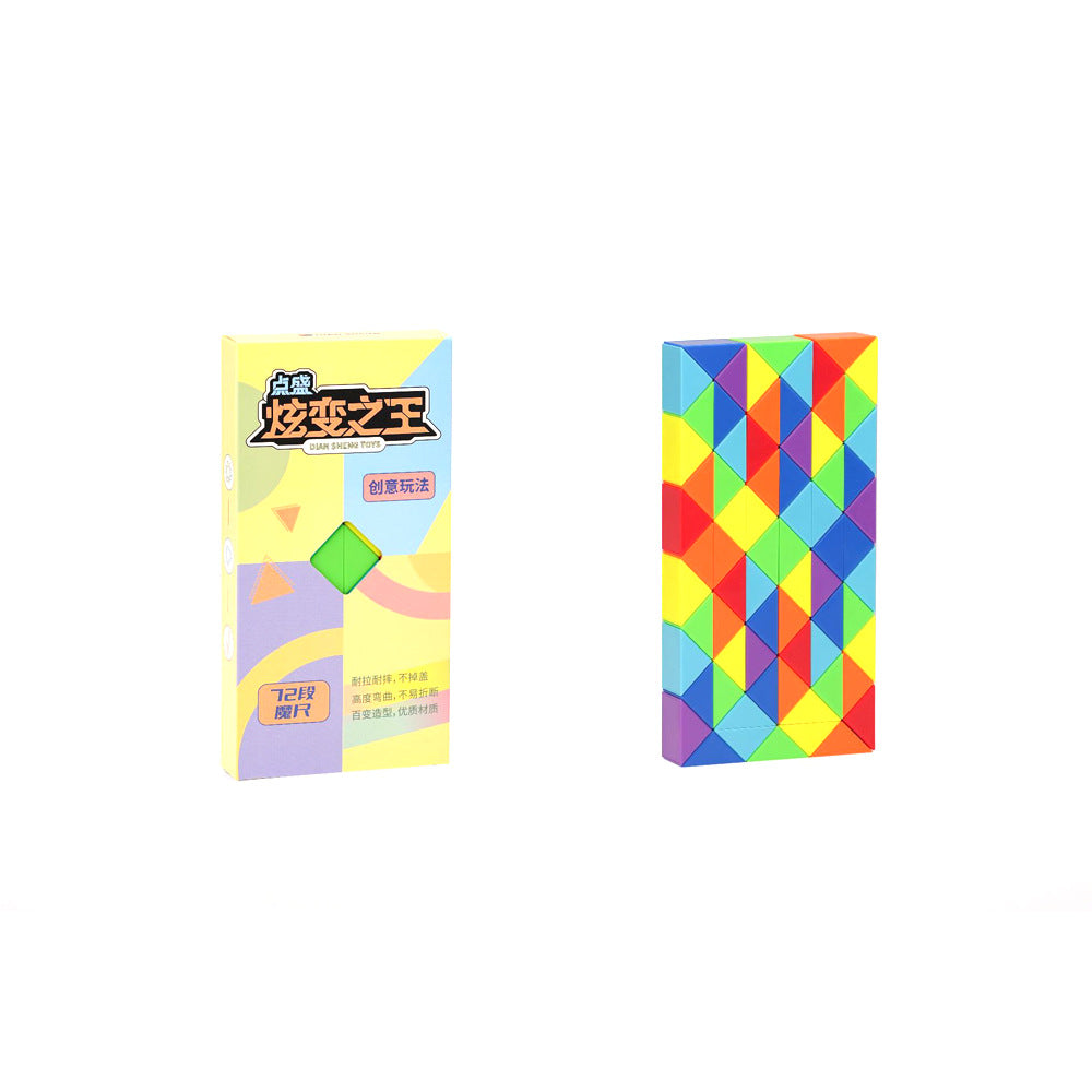 Rainbow Magic Ruler Fidget Puzzle - 24 to 72 Sections