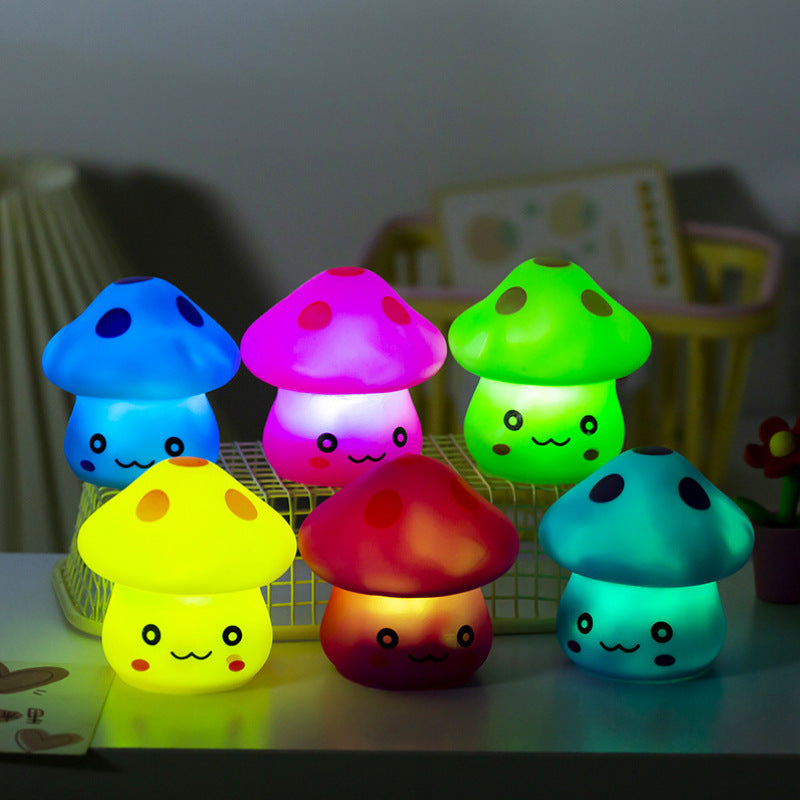 Creative Mushroom LED Night Light Color Changing