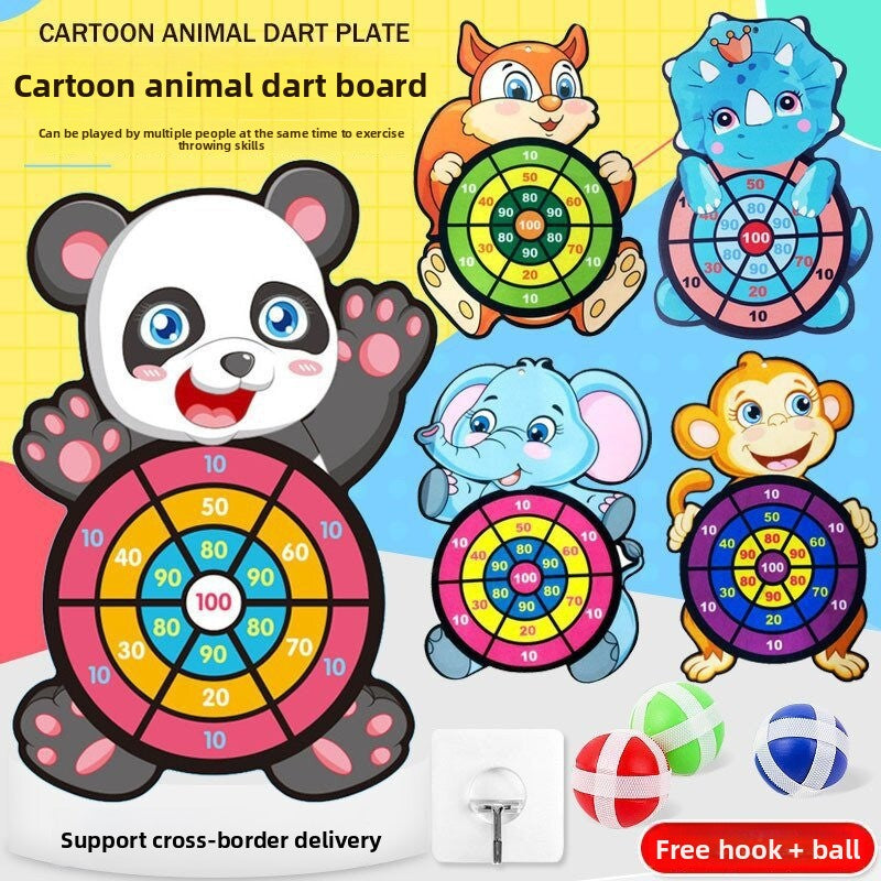 Children's sticky ball target