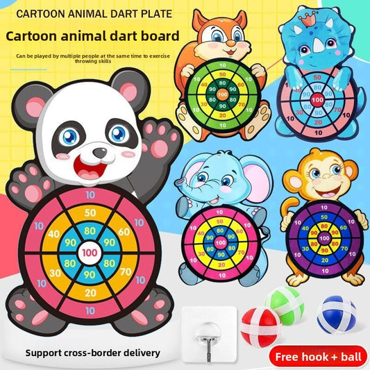 Children's sticky ball target