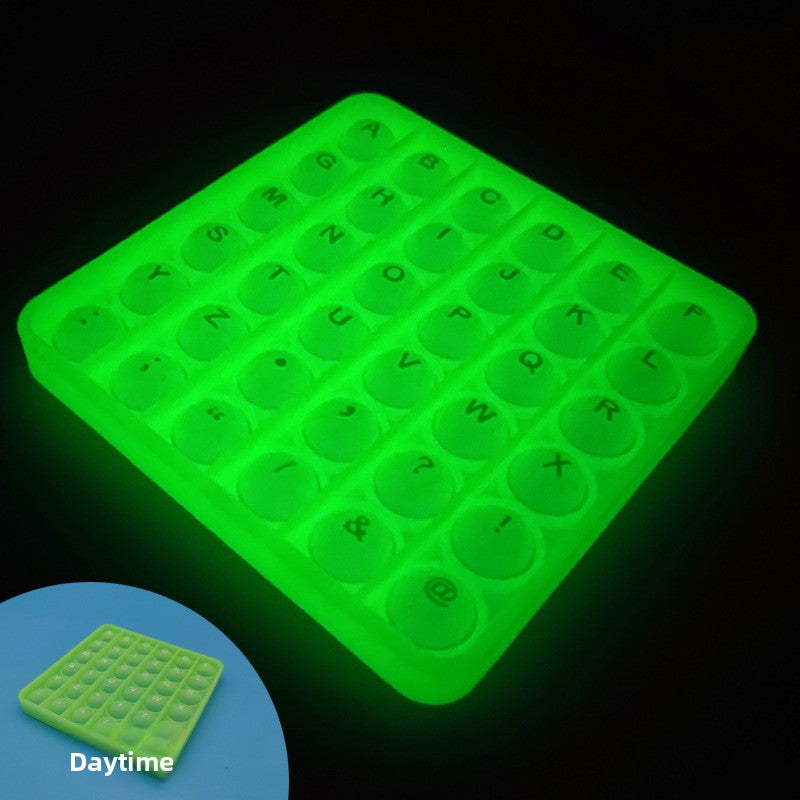 Silicone Press-and-Play Educational Toy for Early Learning