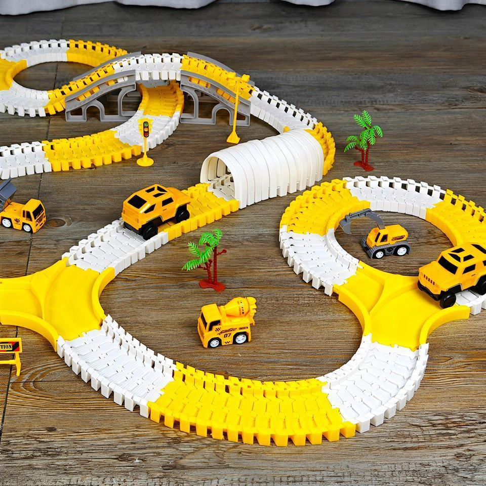 Kids DIY Electric Rail Car