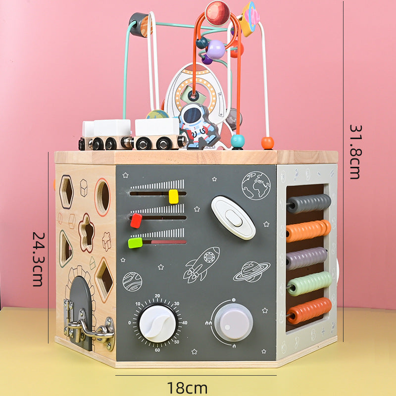 Multifunctional Bead-Stringing Treasure Box