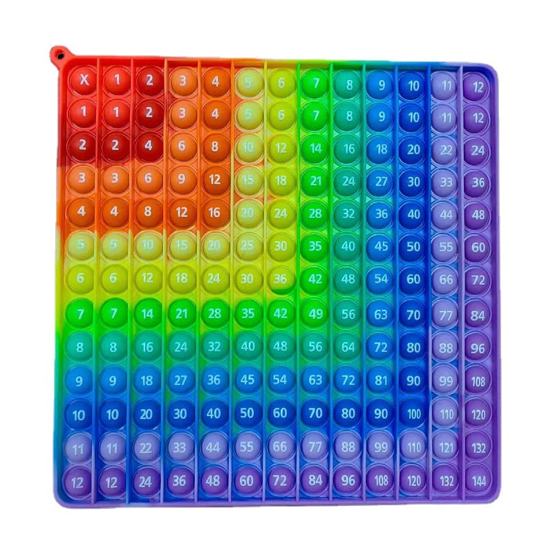 Silicone Press-and-Play Educational Toy for Early Learning